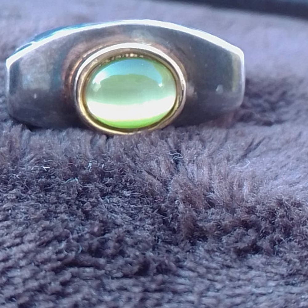 New Perdiot 14kt.Gold /Sterling Silver Ring!